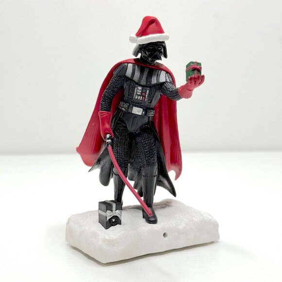 Hallmark Keepsake 2012 Christmas Ornament Star Wars Darth Vader Peekbuster Santa - Picture 1 of 8